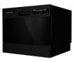 CECOTEC Bolero Aguazero Dark Mini beépíthető mini mosogatógép, 6 terítékes, 8 program, fekete, méretek 59x57.5x51.8cm