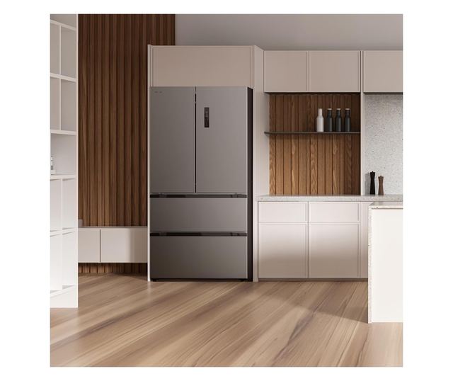 Cecotec Bolero CoolMarket French Door Side by Side hűtőszekrény, 510 liter, rozsdamentes acél