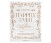 Hímzett fotóalbum, 60 fényképhez 10 x 15 cm, Printworks, Happily Ever After, bézs/arany