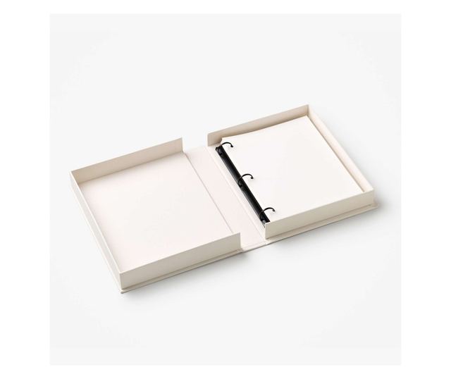 Hímzett fotóalbum, 60 fényképhez 10 x 15 cm, Printworks, Happily Ever After, bézs/arany