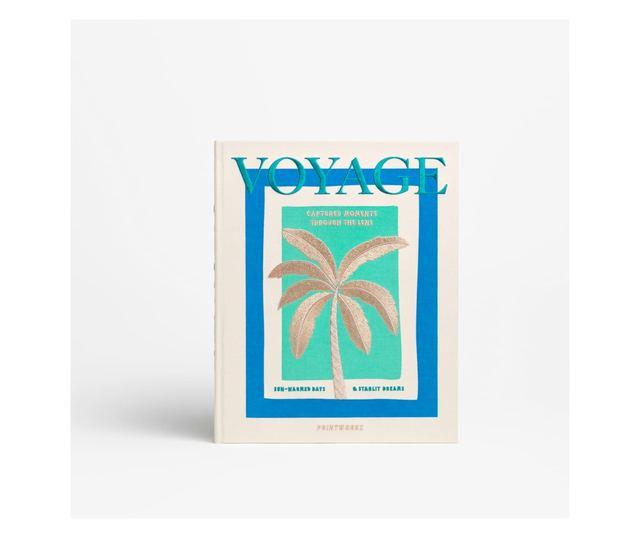 Héimzett fotóalbum, 60 fotó 10 x 15 cm, Printworks, Voyage, Beige