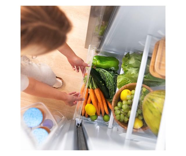 Cecotec Bolero CoolMarket 559L Side-by-Side No Frost Hűtőszekrény - Antracit