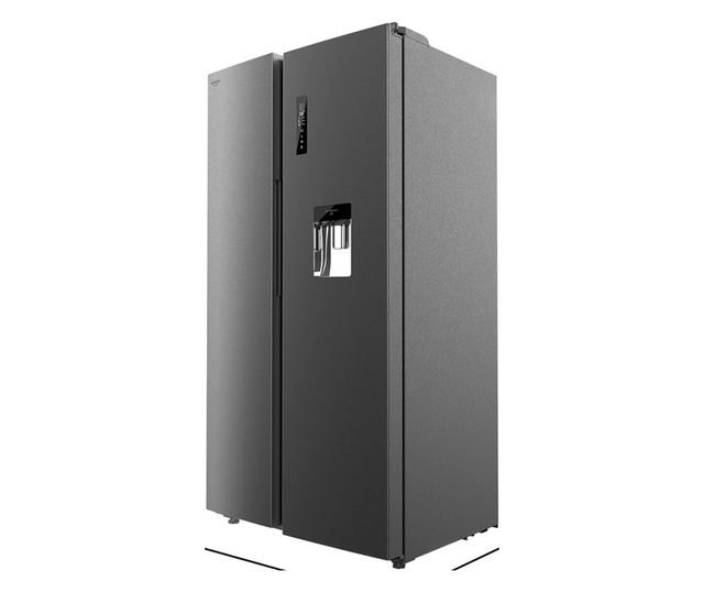 Cecotec Bolero CoolMarket 559L Side-by-Side No Frost Hűtőszekrény - Antracit