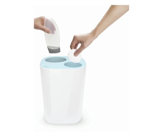 Joseph Joseph Split Hulladékgyűjtő, 8 Liter, Kék