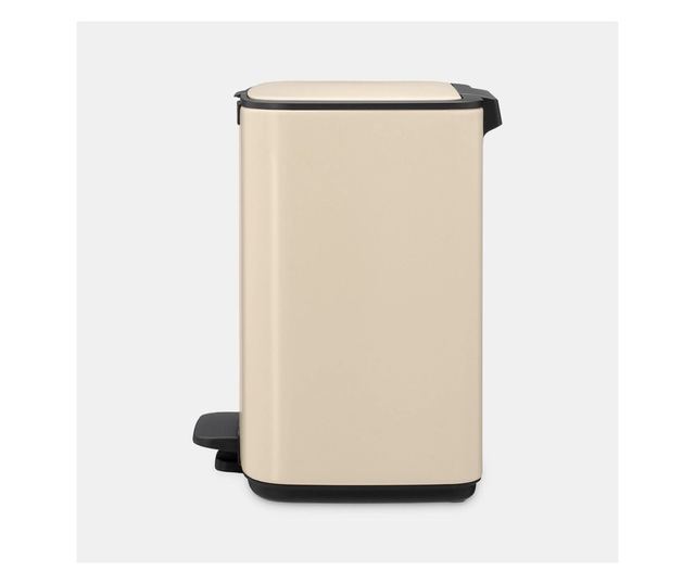 Pedálos szemetes, Brabantia, Bo Pedal Bin, 7 liter, 1 rekesz, Bézs