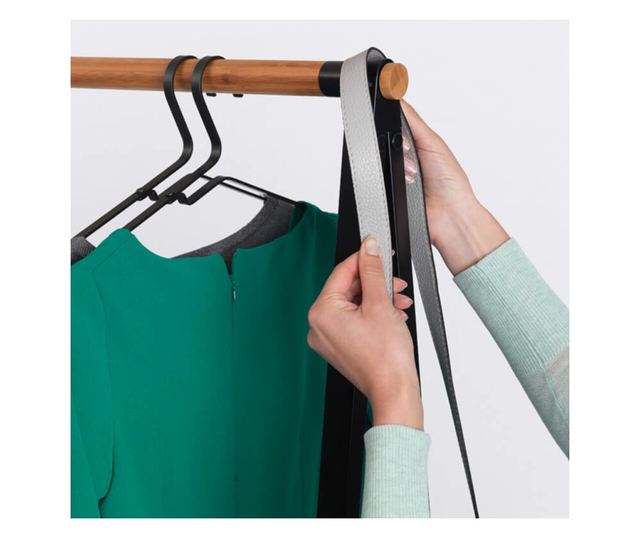 Ruhaszárító állvány, Brabantia, Linn, fekete