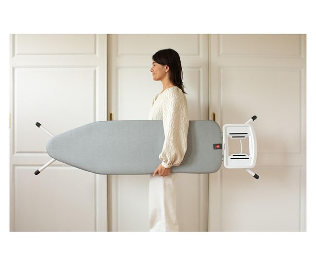 Brabantia Vasalódeszka, 124 x 38 cm, Szürke