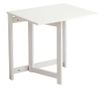Arredamenti Italia Space Falra szerelhető lehajtható asztal, 79 x 64 cm, fehér