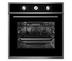 Beépíthető elektromos sütő, 70 liter, SanGiorgio, fekete/rozsdamentes acél