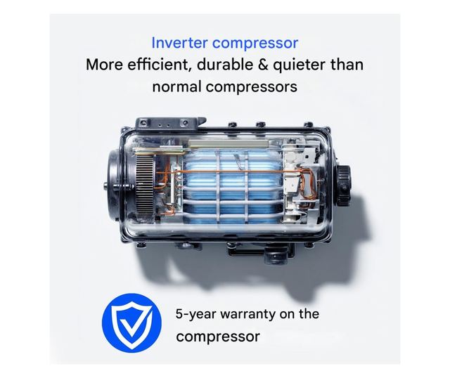 Mini hűtőszekrény, Bomann, 126 liter - Inox