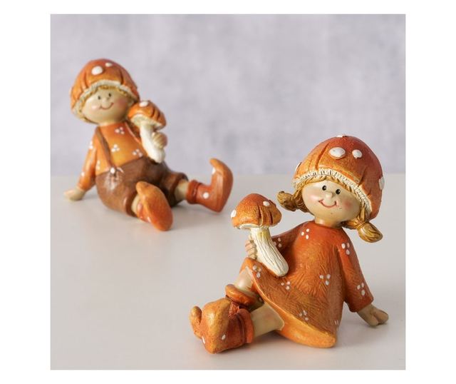 Gomba gyermekfigura, 6,5 cm