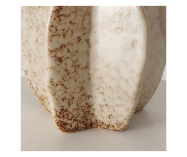 Arquette kerámia váza, bézs, 9,5x13,2 cm