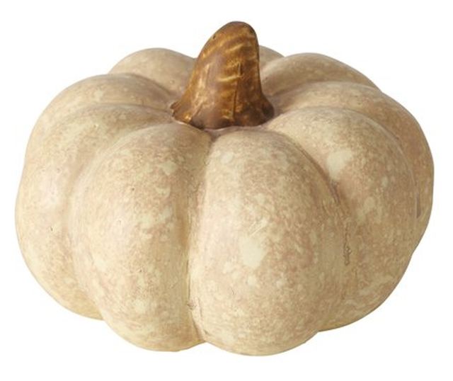 Kerámia cukkini dekoráció, 5,5x6,5 cm