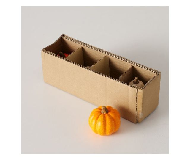 Kerámia cukkini dekoráció, 5,5x6,5 cm