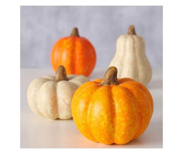 Kerámia cukkini dekoráció, 5,5x6,5 cm