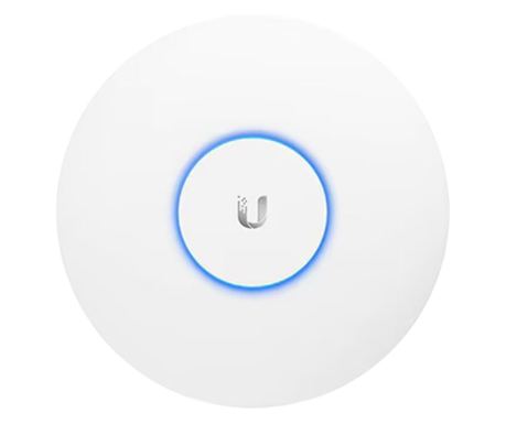 Ubiquiti UAP-AC-PRO Точка за достъп, 2x Gigabit WAN, 2x 3dBi вътрешни антени, AC1750 (1300/450Mbps), 3x3 MIMO, комплект за таван