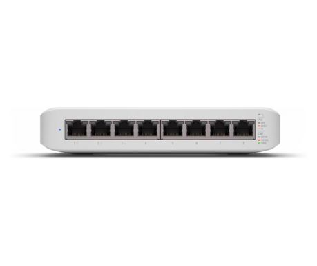 Суич Ubiquiti, UniFi Switch Lite, 8 PoE, USW-LITE-8-POE, Gigabit