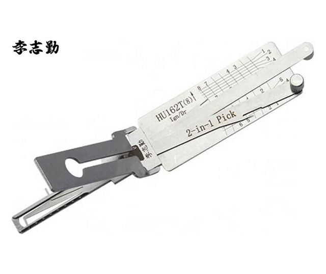 Lishi eredeti HU162T(8) / VAG2015 autós szerszámdekóder – 2 az 1-ben gyújtás-, ajtó- és csomagtartó-dekóder, VW, Audi 2015+ mode