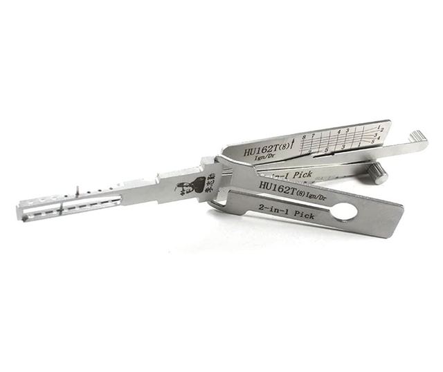 Lishi eredeti HU162T(8) / VAG2015 autós szerszámdekóder – 2 az 1-ben gyújtás-, ajtó- és csomagtartó-dekóder, VW, Audi 2015+ mode