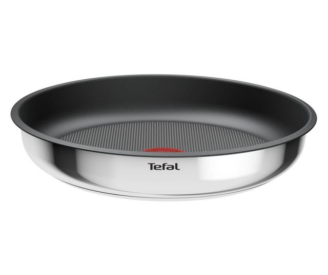 Tefal L881S504 5 részes rozsdamentes acél edénykészlet, titán tapadásmentes bevonattal, 250°C-ig sütőben használható, levehető f