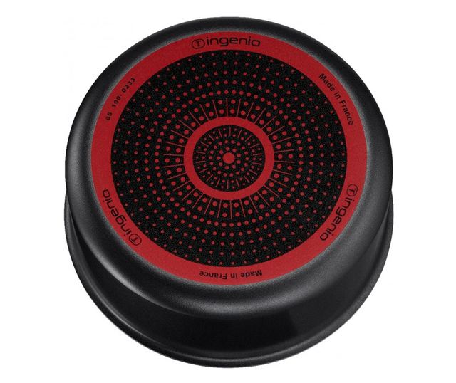 Tefal Ingenio Easy Cook & Clean serpenyőkészlet L1539053, 10 darabos, levehető fogantyúk, tapadásmentes bevonat, hőjelző, fekete