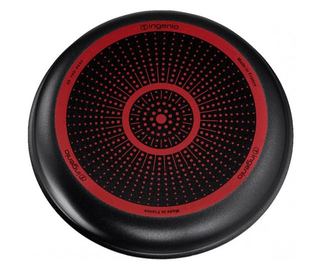 Tefal Ingenio Easy Cook & Clean serpenyőkészlet L1539053, 10 darabos, levehető fogantyúk, tapadásmentes bevonat, hőjelző, fekete