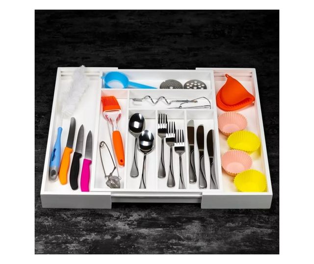 Fehér bambusz edényleválasztó 52x43x5 Kinghoff KH1748