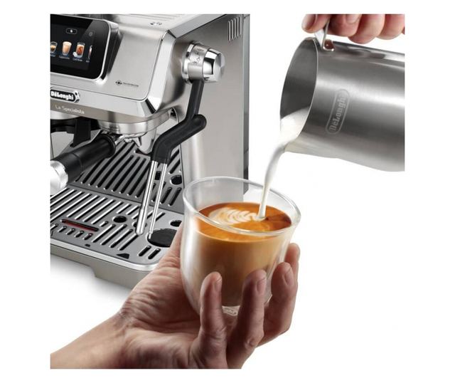 Espresso gép DeLonghi EC9455.M La Specialista Touch, 1450W, 19 bar, 1.7 L, 4 Hőfok, 5 Habszint, 15 Őrlési Fokozat, Szemes