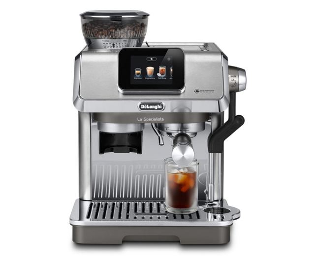 Espresso gép DeLonghi EC9455.M La Specialista Touch, 1450W, 19 bar, 1.7 L, 4 Hőfok, 5 Habszint, 15 Őrlési Fokozat, Szemes