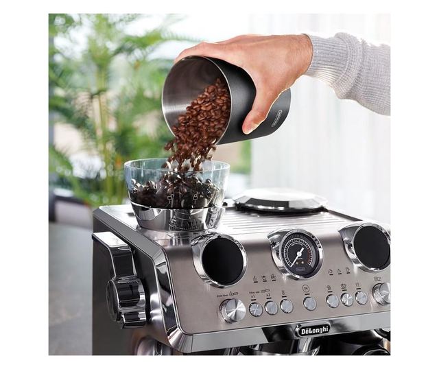 DeLonghi EC9885.M La Specialista Maestro eszpresszógép, 1450W, 19 bar, 2,5 l, 5 sebesség, 15 őrlési fokozat, Thermoblock, My Lat