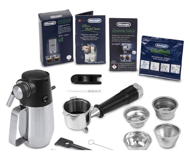 DeLonghi EC9885.M La Specialista Maestro eszpresszógép, 1450W, 19 bar, 2,5 l, 5 sebesség, 15 őrlési fokozat, Thermoblock, My Lat