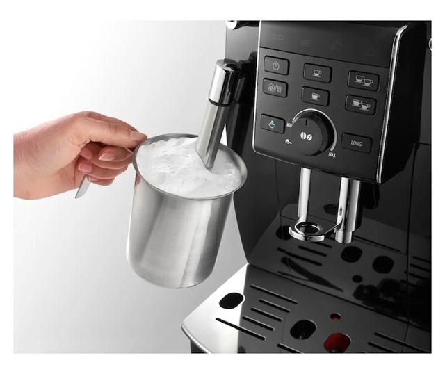 De'Longhi ECAM 13.123.B Automata Eszpresszógép, 1450 W, 1.8 L, 15 bar, Fekete