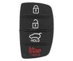 Membrana Cauciuc Butoane Cheie Auto 4 Butoane Compatibila Hyundai Tucson, Santa Fe, ix45, Sonata, i40 – Pad Inlocuire Taste Tele