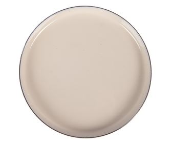 Комплект от 6 бежови метални подложки за чаши Ø 11x1 см