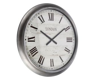 Многоцветен пластмасов стенен часовник 75 см