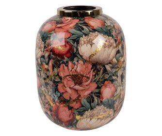 Többszínű fém vázák Ø 17x22 cm