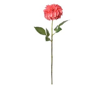 Mesterséges Dália Rózsaszín Zöld 13x13x63 cm