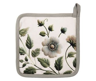 Servet termic bumbac multicolor model Flori 20x20 cm