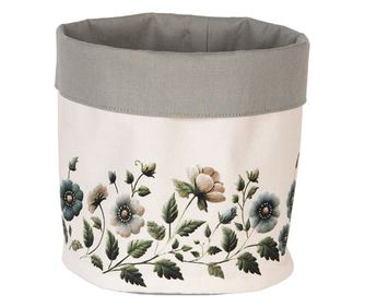 Pamut alátét virágmintás Ø 15x16 cm