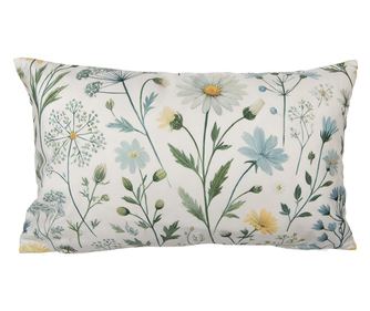 Μαξιλαροθήκη από Πολυεστέρα Multicolor Flori 35x50 cm