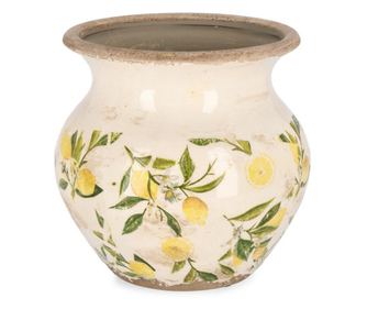 Vícebarevná porcelánová váza na květiny Lamai Ø19x18,5h