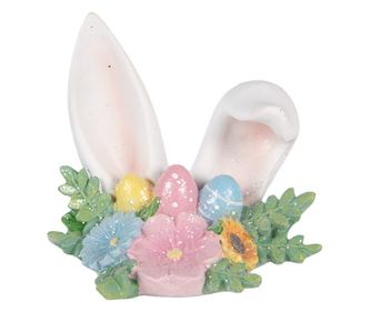 Húsvéti dekoráció polirezin többszínű 12x9x11 cm