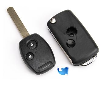 Techstar® 2 gombos, billenőkulcsos tok Honda Accord, Civic, Jazz és CR-V modellekhez – HON66-tal kompatibilis bővítés