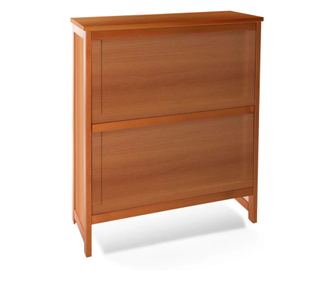 Поставка за обувки Arredamenti Italia, Grazia, 72x97x29 см, 2 отделения, 4 рафта, конструкция от масивна букова дървесина, практ