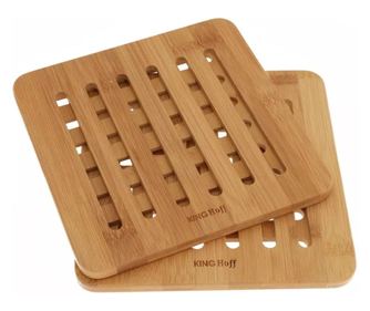 Komplet bambusovih podpornih elementov 2 kosa Kinghoff KH1216