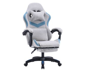 Pisarniški stol, gaming sivo-modri Zodia 63x62x113-123 cm