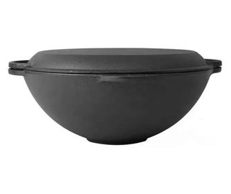 Öntöttvas edény 3 az 1-ben, 32 cm, öntöttvas Perfect Home 12411