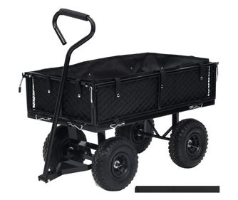 Pokrivalo za vrtni voziček, črno, 86x46x22 cm Tekstil