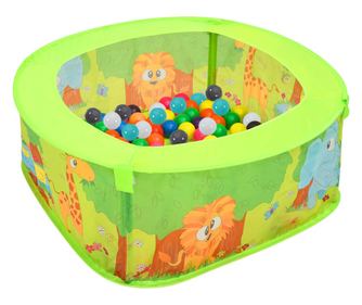 Dětské bazénky s míčky, 300 míčků, 75x75x32 cm