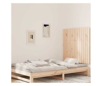 Falra szerelhető ágyvéglap, 95,5x3x90 cm, tömör fenyőfa